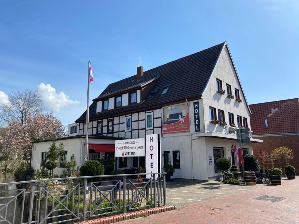 Hotel Niedersachsen 夸肯布鲁克 外观 照片